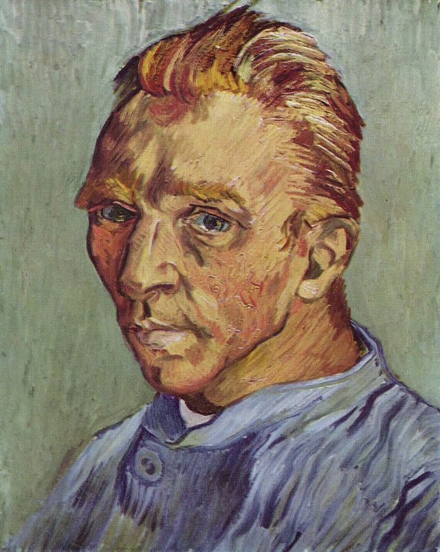 101 SELF-PORTRAIT WITHOUT BEARD | VINCENT VAN GOGH