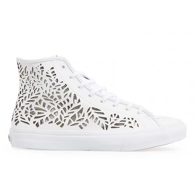 VANS | SK8-HI DECON (CUTOUT)| LEAVES/WHITE 101