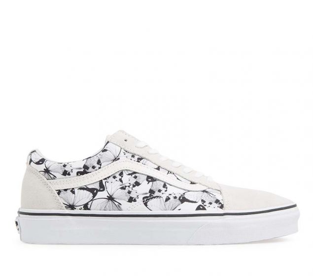 VANS | OLD SKOOL (BUTTERFLY) TRUE WHITE | BLACK 101