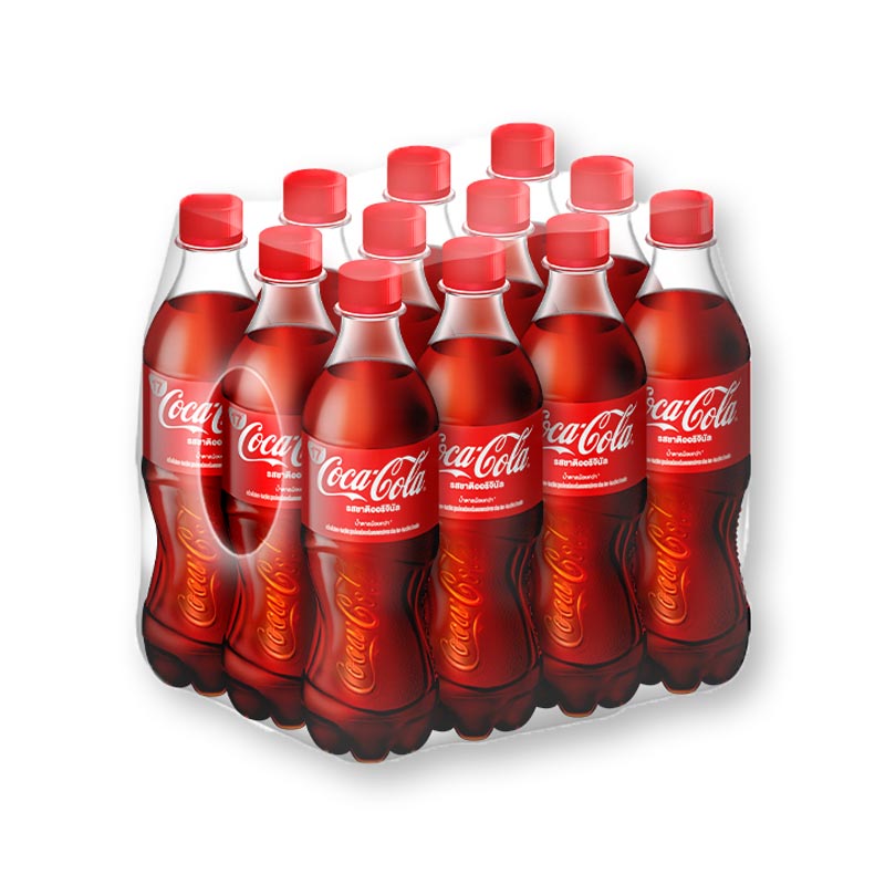 Coke Soft Drink Original 500 ml x 12 bottles